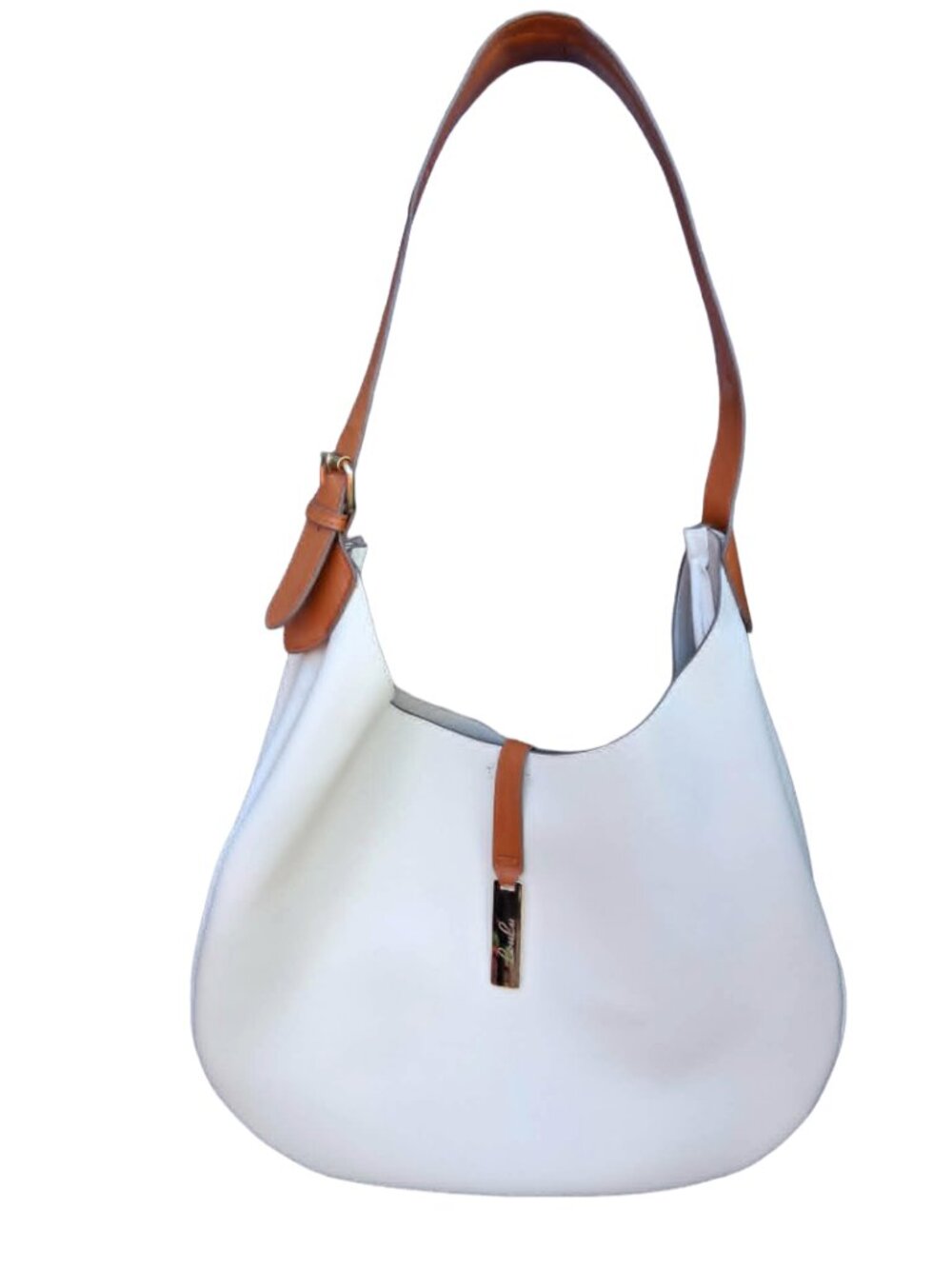 Loulu Cream Shoulder Bag